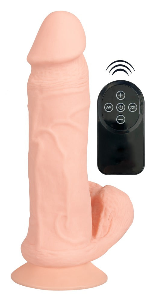 Kauko-ohjattu Nature Skin -dildo
