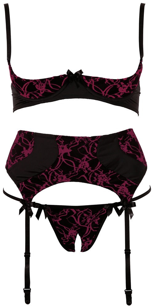 Open Bra &amp; Panty Set