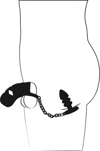 Cockcage Med Buttplug
