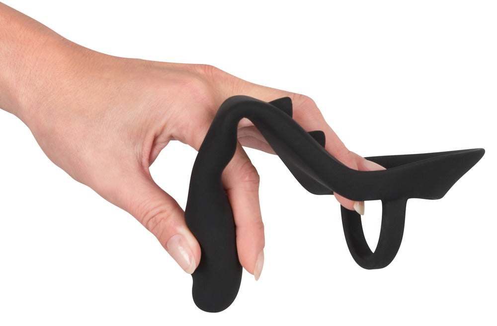 Black Velvets Cock Ring &amp; Butt Plug