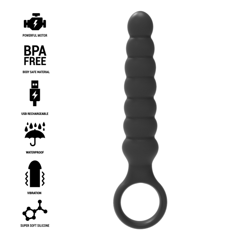 Silver Bob Powerful Anal Beads