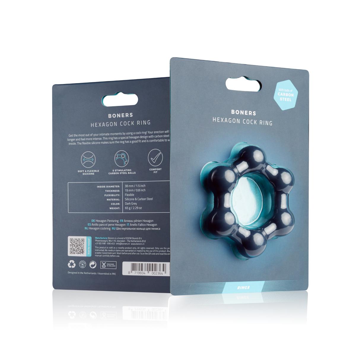 Boners Hexagon Cock Ring