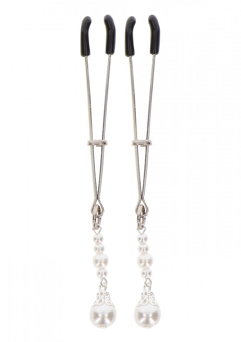 Breast Clips With Pearls