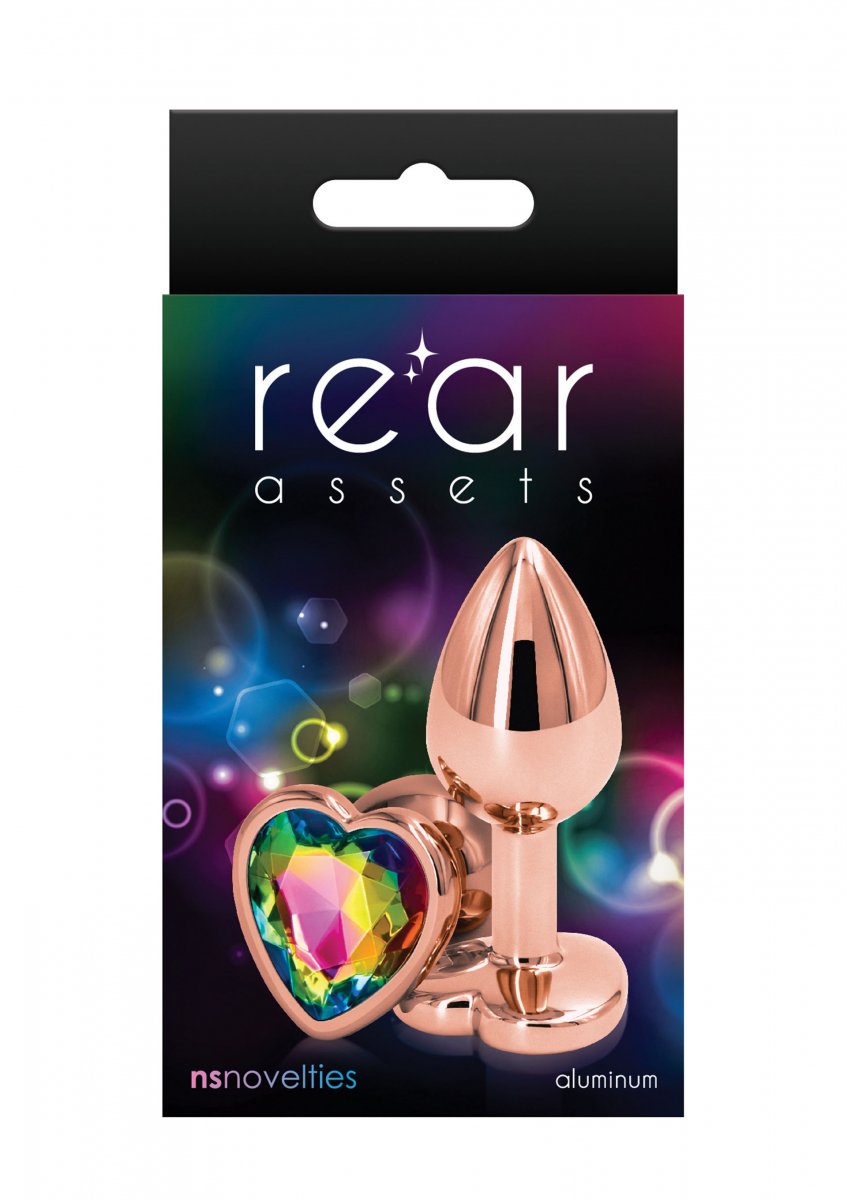 Buttplug Metal Gold With Crystal