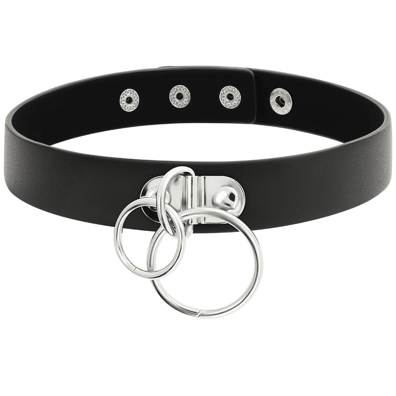 Choker Necklace 2 Rings