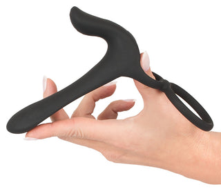 Vibrator Kukring Med Dildo