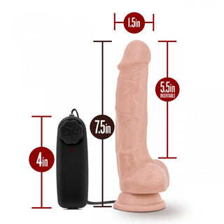 Dr Skin Vibrerande Dildo 19 cm