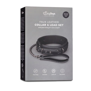 Easytoys Halsband Med Koppel