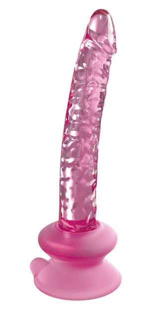 Glasdildo Med Sugpropp
