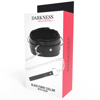 Darkness Halsband Med Koppel