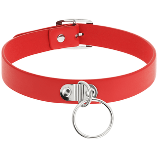 Röd Halsband Choker