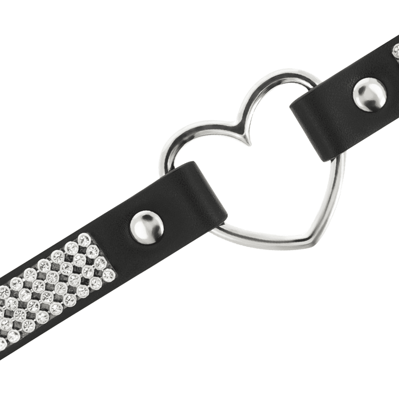 Choker Necklace With Heart 
