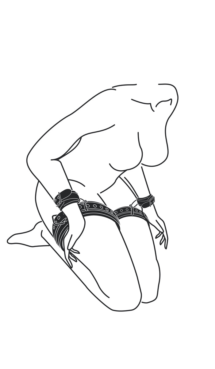 Handcuffs &amp; Thigh Cuffs Easytoys