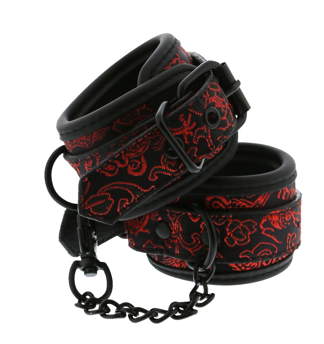 Red, Black Handcuffs