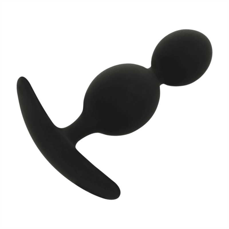 Black&amp;Silver Orson Anal Plug
