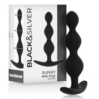 Rupert Buttplug Black&Silver