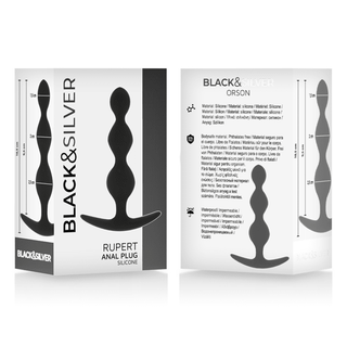 Rupert Buttplug Black&Silver