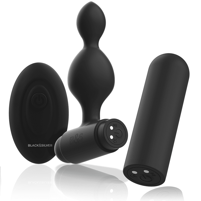 Tucker Analplug Black&Silver