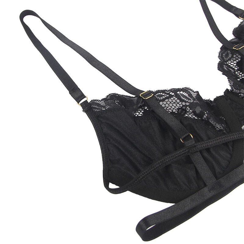 Subblime 3-Delat Lingerieset Svart
