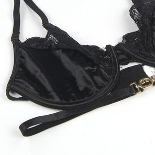 Subblime 3-Delat Lingerieset Svart