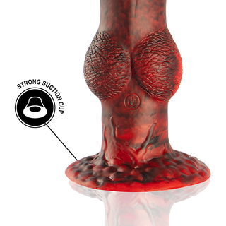 Prometheus Vibrerande Fantasy Dildo med Fjärrkontroll