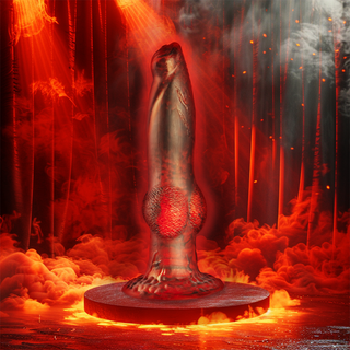 Prometheus Vibrerande Fantasy Dildo med Fjärrkontroll