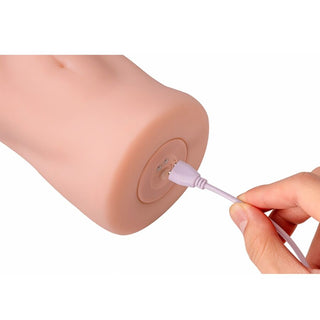 Elaine Vibrerande Vagina Masturbator med Vibration