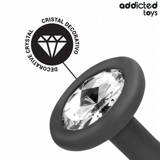 Addicted Toys Anal Plug Set – 3 Silikonpluggar med Kristall