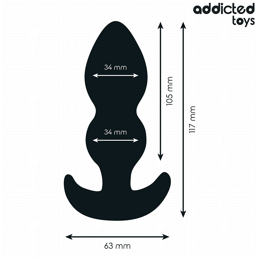 Addicted Toys Anal Plug – Silikon Large 11,7 cm
