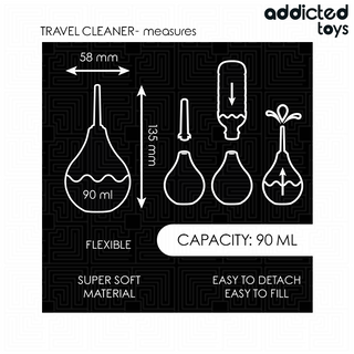 Travel Size Anal Dusch 90 ml – Addicted Toys
