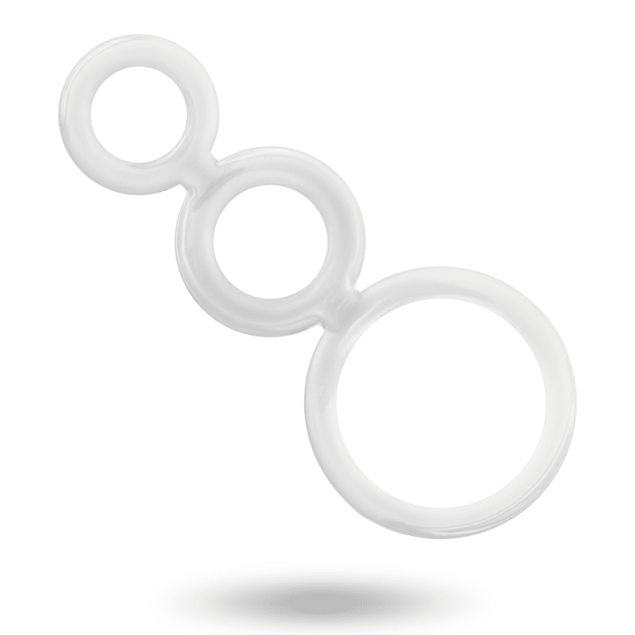 Addicted Transparent Penis Ring Set