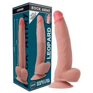 Dual Density Leopard Dildo