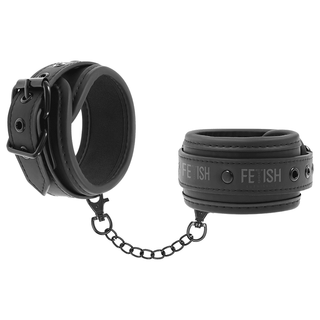 Vegan Leather Handcuffs With Neopreme Lining