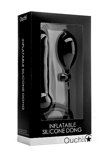 Inflatable Silicone Dildo