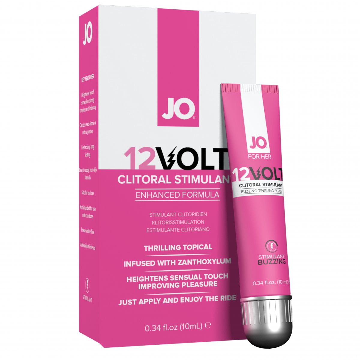 JO Buzzing 12-V Orgasm Gel