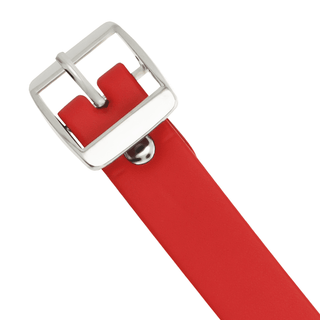 Röd Halsband Choker