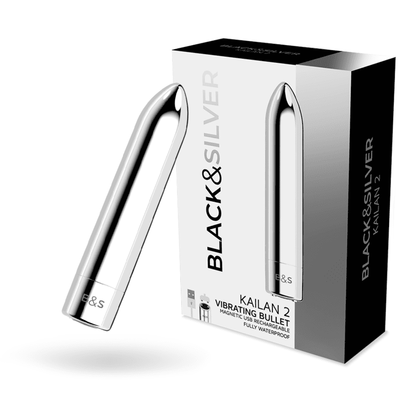 Black&amp;Silver Bullet Vibrator