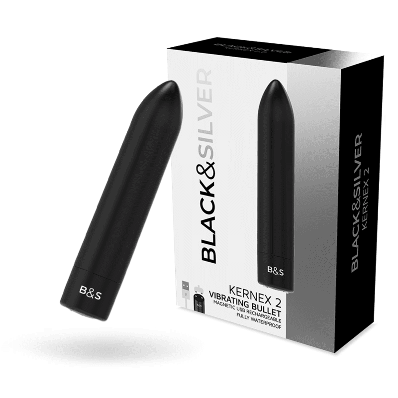 Black&amp;Silver Bullet Vibrator