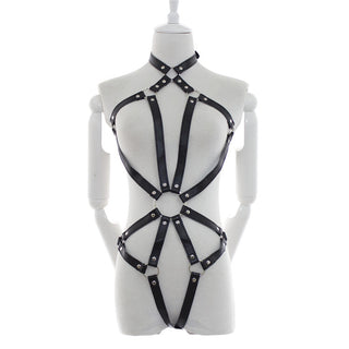 Svart Kropps Harness