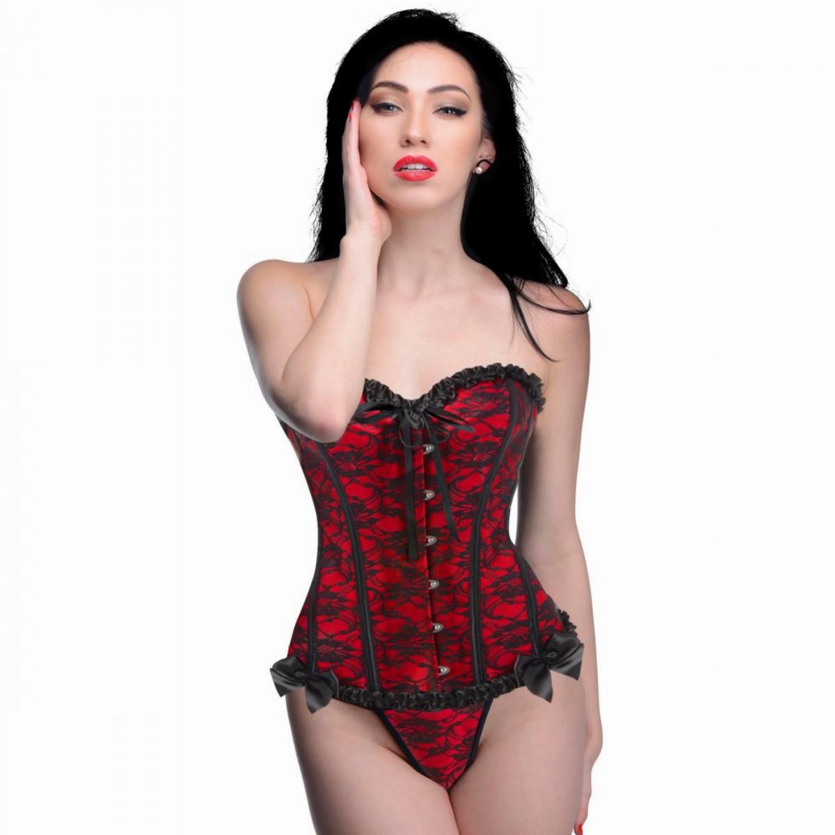 Red Corset Top
