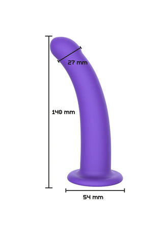 Lila Harness Dildo