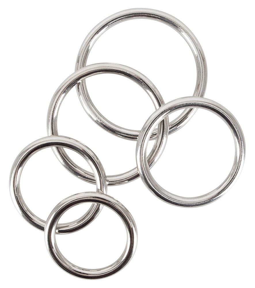 5 pcs Metal Penis Rings