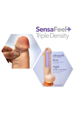 Dr.Skin Dildo 22 cm Böjbar