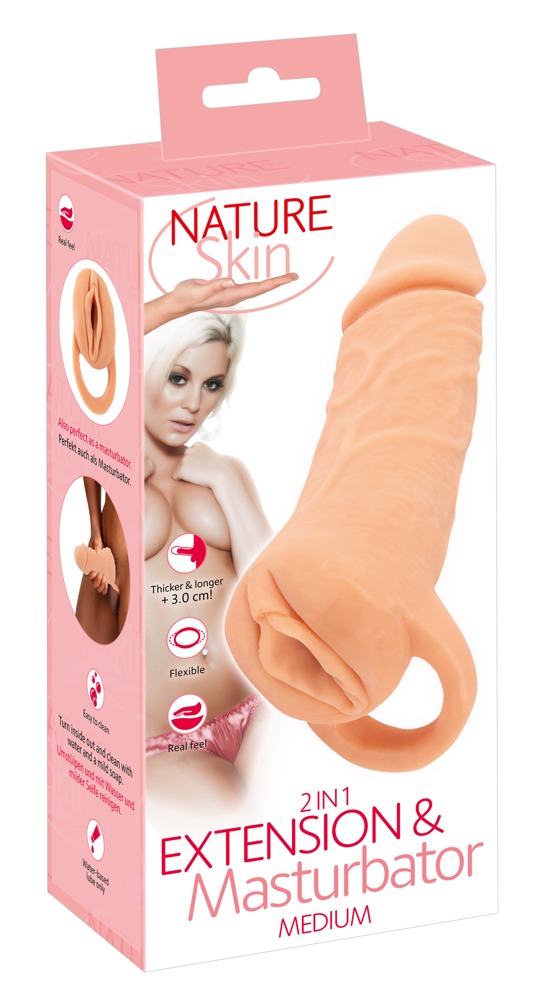 2in1 Penis Extender + Masturbator