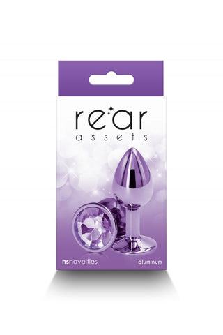 Lila Buttplug Metall