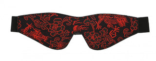 Svart & Röd Ögonmask