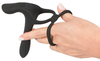 Vibrator Kukring Med Dildo