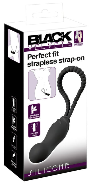Strapless Strapon Black Velvets