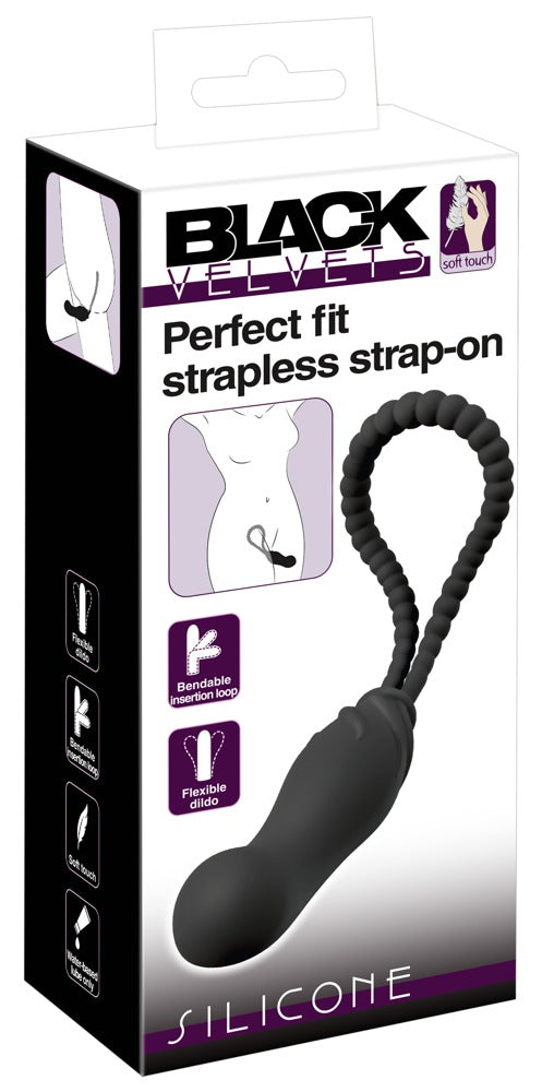 Olkaimeton Strapon Black Velvets