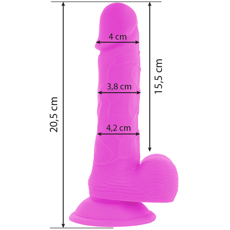 Diversia kauko-ohjattu joustava dildo